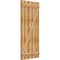 Ekena Millwork Spaced Board-n-Batten Shutters w/Z-Bar, Rough Sawn Western Red Cedar, 28 7/8W x 63H, PR RBS06Z29X063RWR - alternate 2